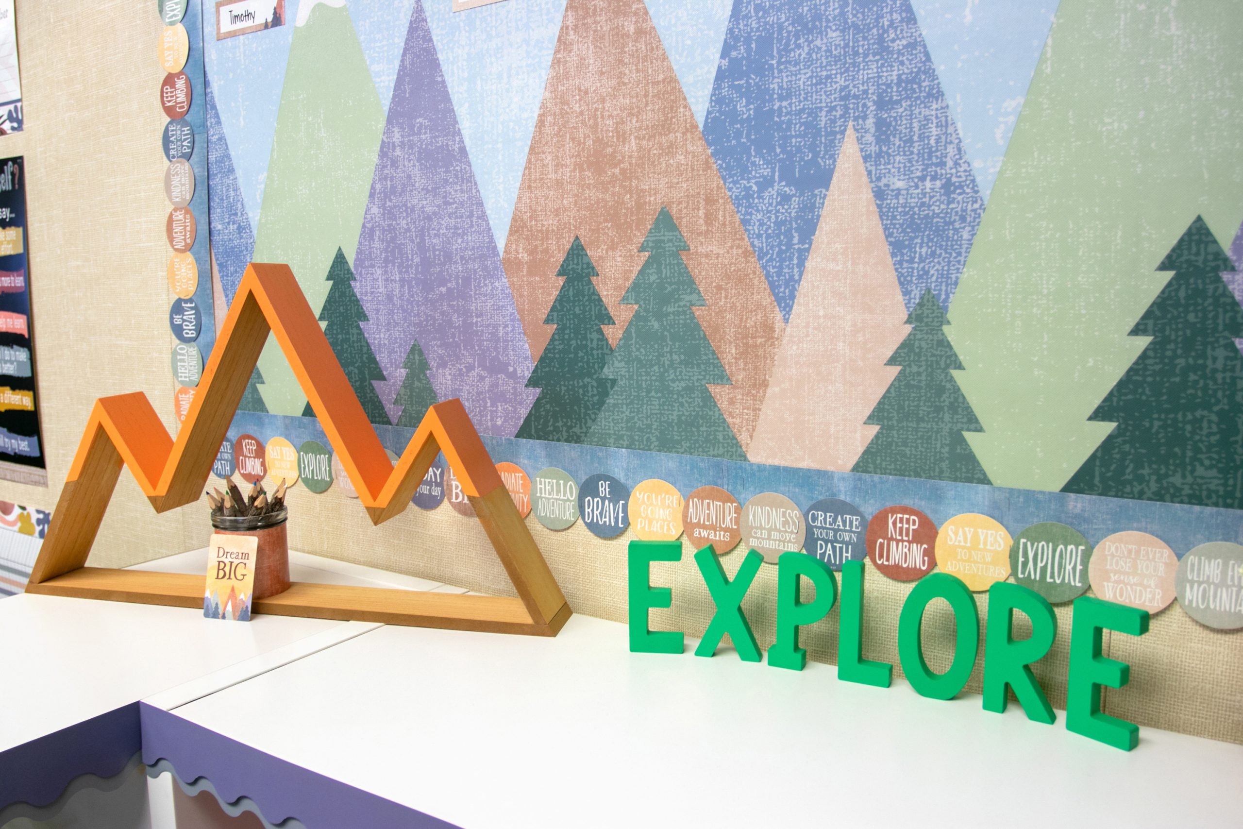 Transform Your Classroom with Inspiring Moving Mountains Decor